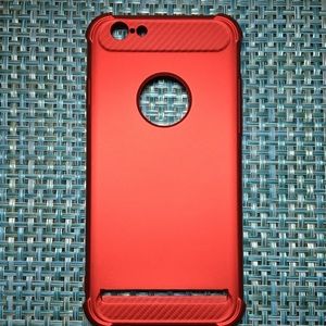 Red iPhone 6s Case with Card Slot